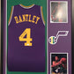 Framed Adrian Dantley Autographed Signed Utah Jazz Jersey Jsa Coa
