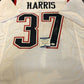 New England Patriots Damien Harris Autographed Signed Jersey Beckett Coa