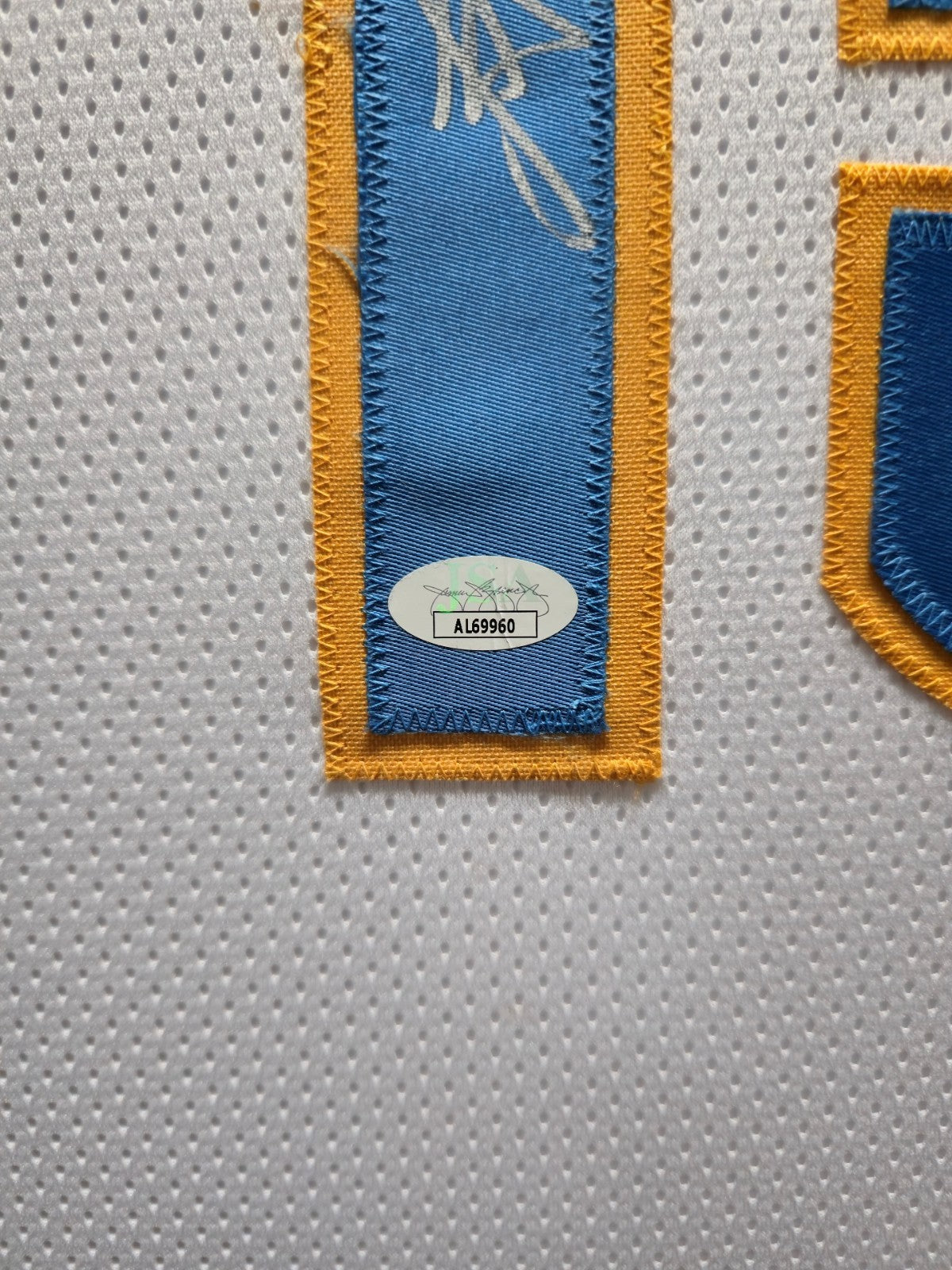 Framed Denver Nuggets Nikola Jokic Signed Autographed Jersey Jsa Coa