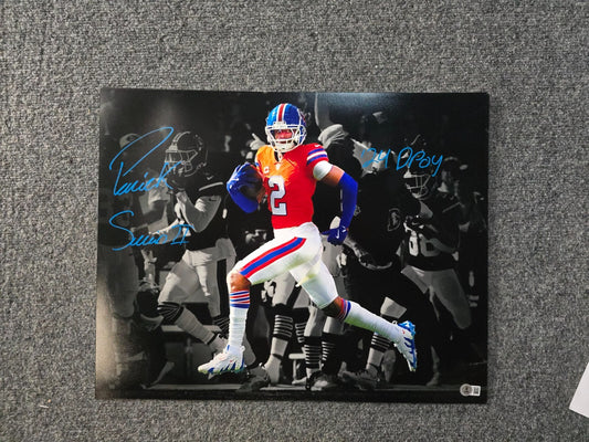 Denver Broncos Pat Surtain Ii Autographed Signed "Dpoy" 16X20 Photo Jsa Holo