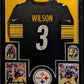 Framed In Suede Pittsburgh Steelers Russell Wilson Autographed Jersey Fanatics
