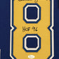 Framed Charlie Joiner Autographed Signed Insc San Diego Chargers Jersey Jsa Coa
