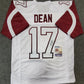 Horn Lake Eagles Nakobe Dean Autographed Signed Jersey Jsa Coa