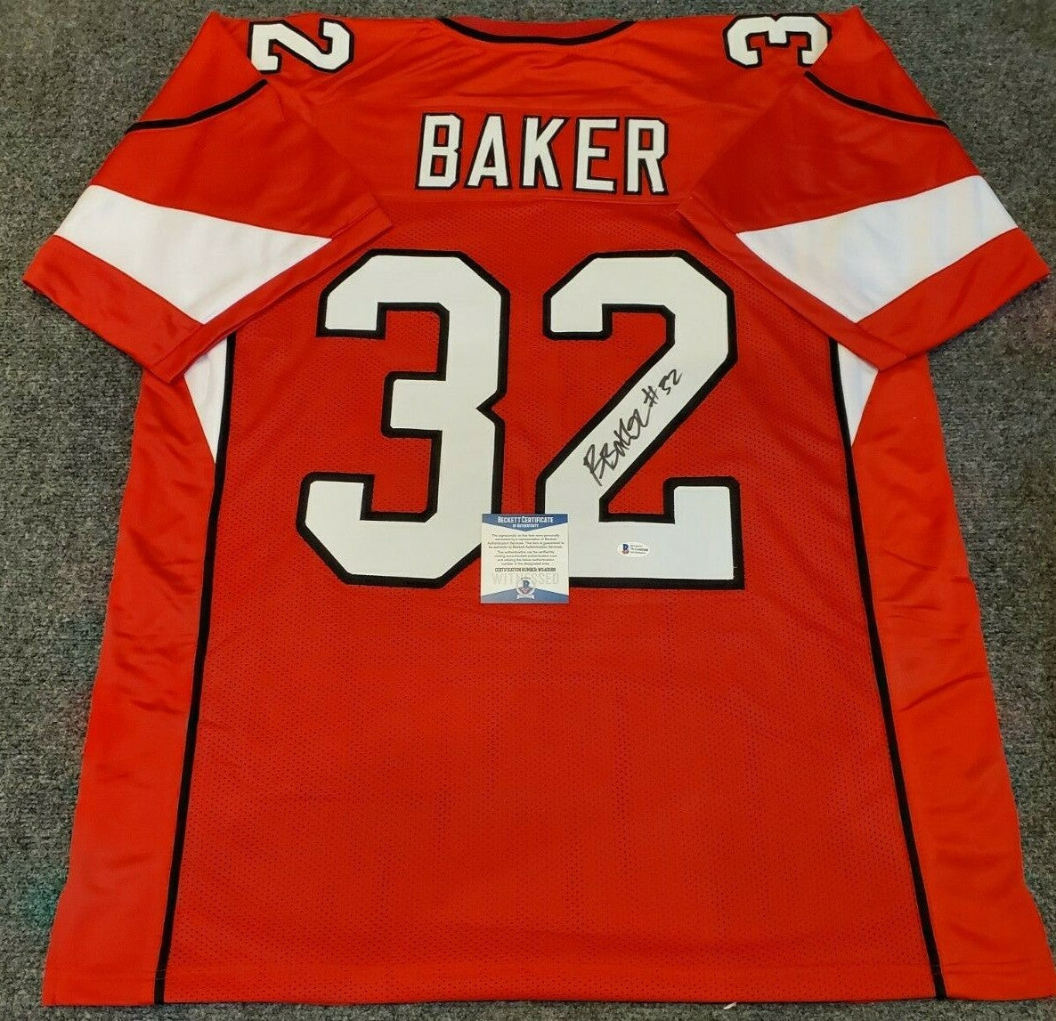 Arizona Cardinals Budda Baker Autographed Signed Jersey Beckett Coa
