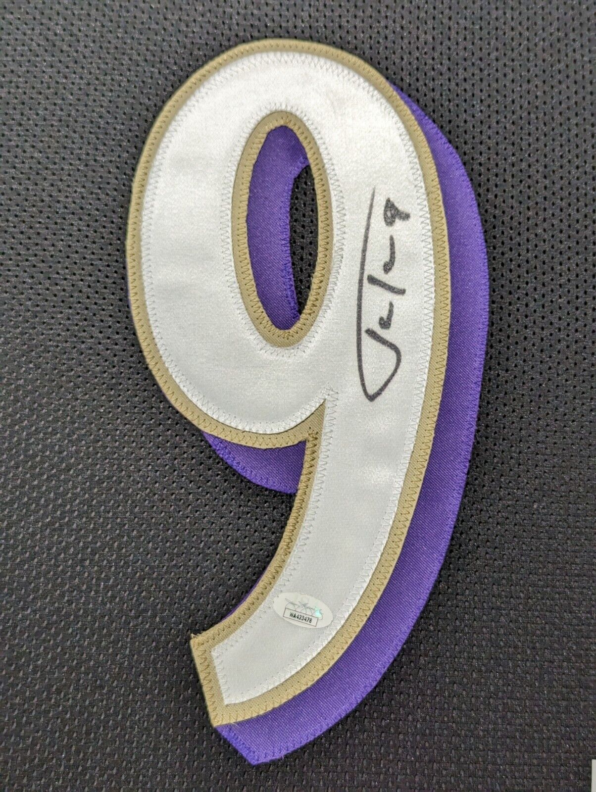 MVP Authentics Framed Baltimore Ravens Justin Tucker Autographed Signed Jersey Jsa Coa 427.50 sports jersey framing , jersey framing