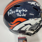 Kj Hamler Signed Inscribed Denver Broncos Speed Replica Full Size Helmet Jsa Coa