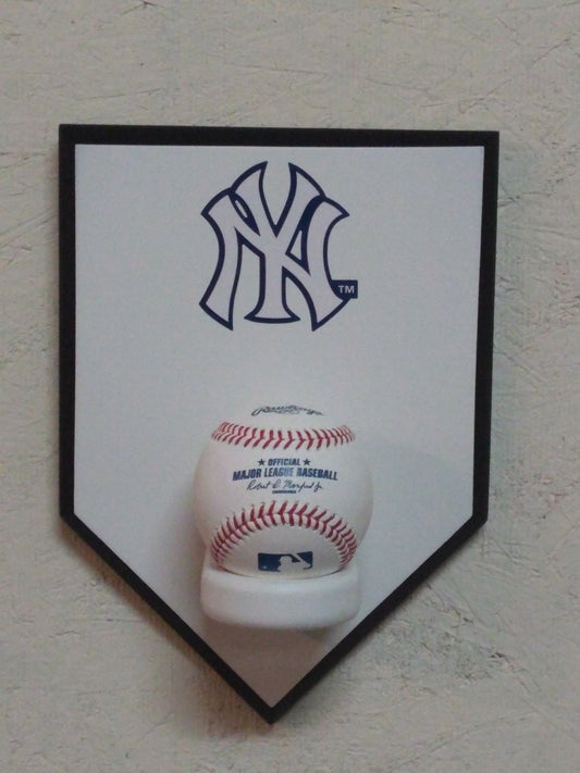 New York Yankees Baseball Homeplate Display