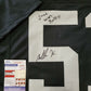 Las Vegas Raiders Malcolm Koonce Autographed Inscribed Jersey Jsa Coa