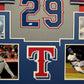 Framed Texas Rangers Adrian Beltre Autographed Signed Jersey Jsa Coa