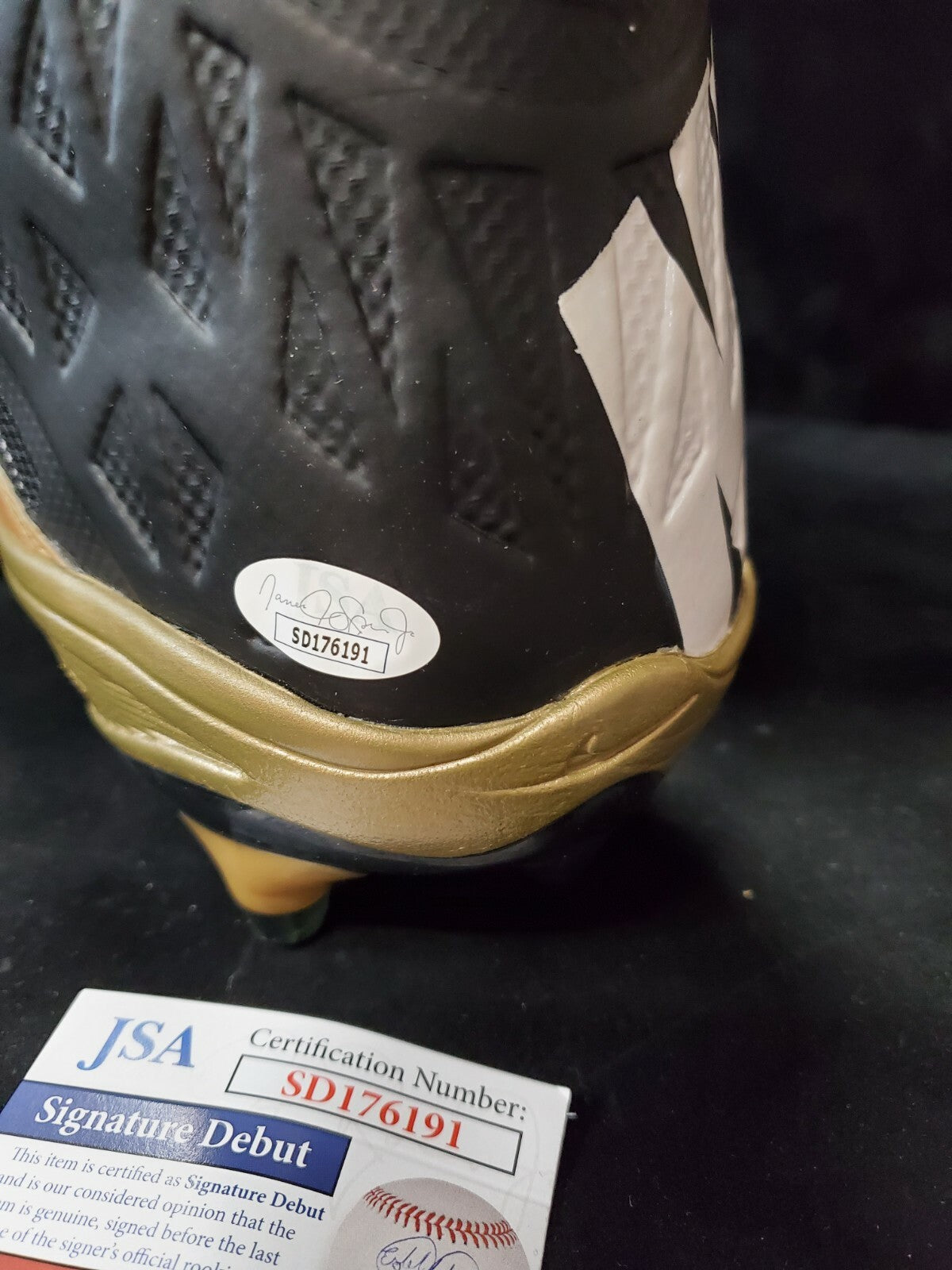 Tyson Campbell Autographed Signed Cleat Jsa Coa