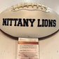 Jesse James Autographed Signed Penn State Logo Football Jsa Coa