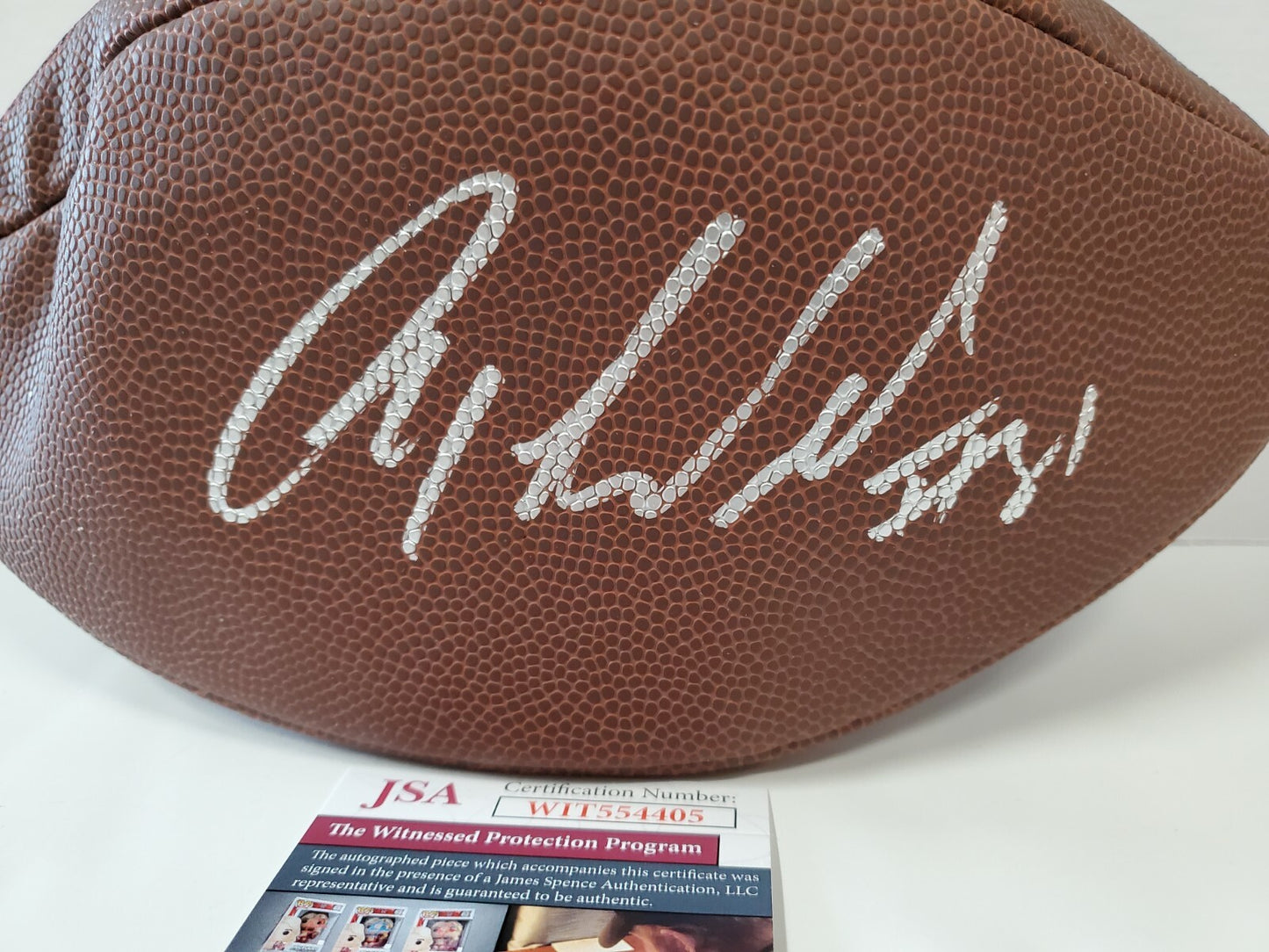 Anquan Boldin Autographed Signed Football Jsa Coa