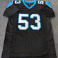 Carolina Panthers Brian Burns Autographed Signed Jersey Jsa  Coa