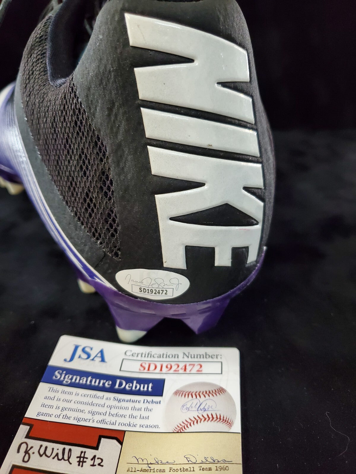 Greg Newsome Ii Autographed Signed Cleat Jsa Coa