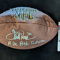 Denver Broncos Terrell Davis Signed Inscribed Nfl Football Jsa Coa