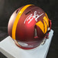 Washington Commanders Brian Robinson Jr Signed Speed Mini Helmet Psa Coa