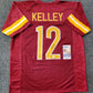Washington Commanders Cole Kelley Autographed Signed Jersey Jsa Coa