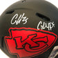 Clyde Edwards-Helaire Signed K.C. Chiefs Eclipse Authen Full Size Helmet Jsa Coa