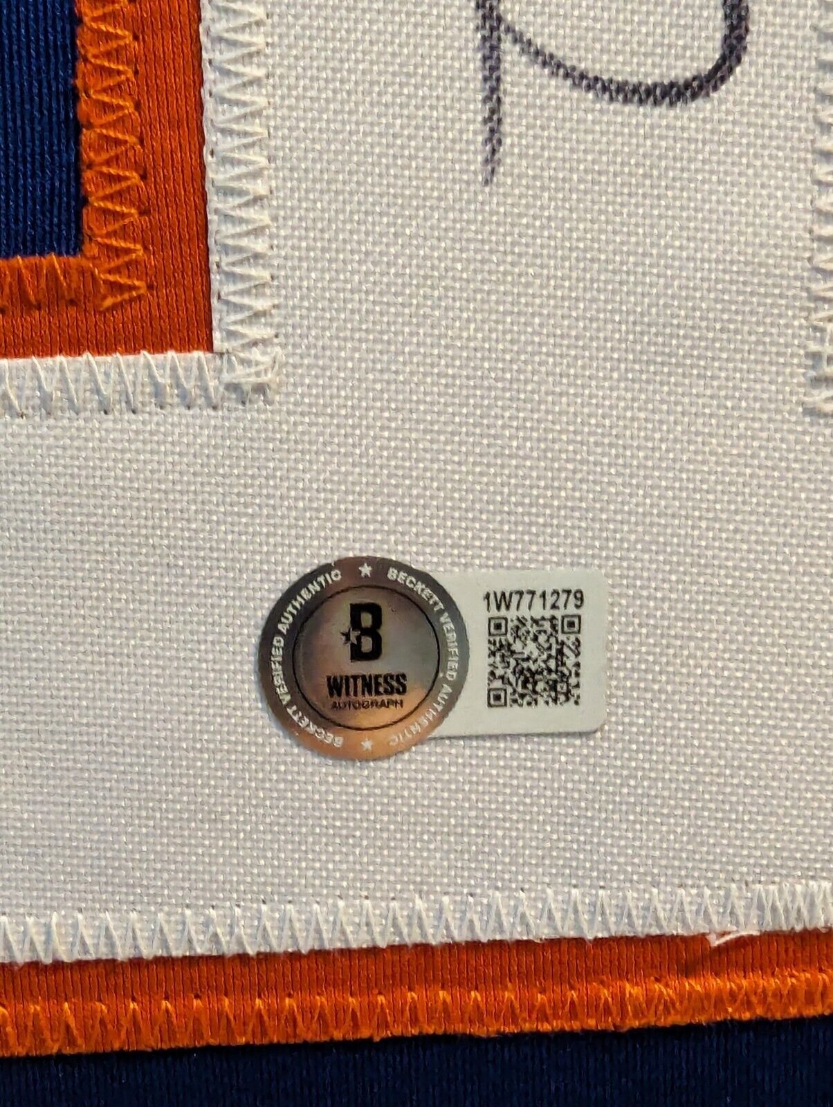 Framed Pat Lafontaine Autographed Inscribed Hof 03 N.Y. Islanders Jersey Beckett