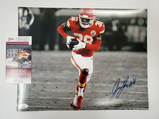 Kansas City Chiefs L'jarius Sneed Autographed Signed 11X14 Photo Jsa Coa