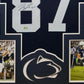 Framed Penn State Nittany Lions Pat Freiermuth Autographed Jersey Beckett Holo