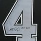 Framed L.A. Kings Rob Blake Autographed Signed Inscribed Jersey Beckett Holo