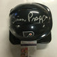 MVP Authentics Brian Propp Autographed Signed Philadelphia Flyers Mini Helmet Jsa Coa 81 sports jersey framing , jersey framing
