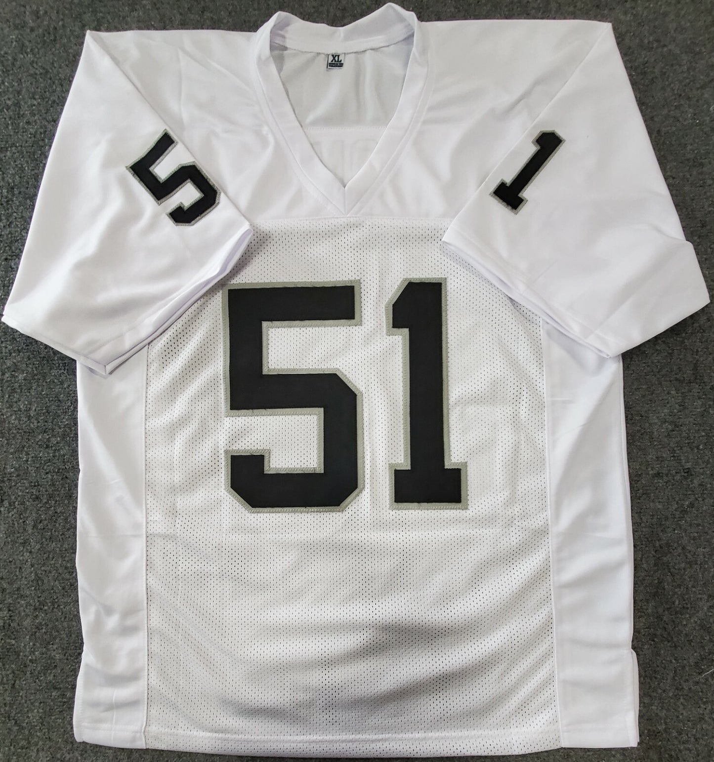 Las Vegas Raiders Malcolm Koonce Autographed Inscribed Jersey Jsa Coa
