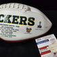 Green Bay Packers Eric Stokes Autographed Signed Inscribed Logo Football Jsa Coa