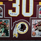 MVP Authentics Framed Washington Brian Mitchell Autographed Signed Inscribed Jersey Jsa Coa 540 sports jersey framing , jersey framing