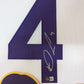 Framed Minnesota Vikings Dalvin Cook Autographed Signed Jersey Beckett Holo