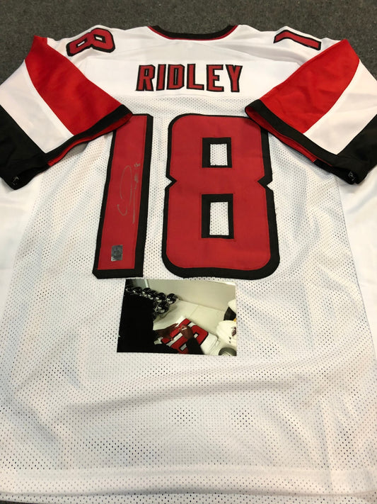 Atlanta Falcons Calvin Ridley Autographed Signed Jersey Gtsm Holo