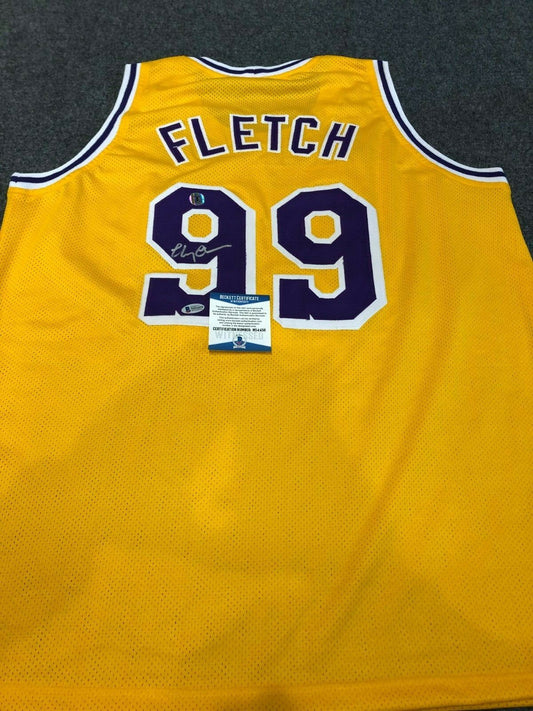Chevy Chase Fletch Signed Jersey Beckett Coa