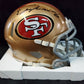 S.F. 49Ers Elijah Mitchell Autographed Signed Speed Mini Helmet Beckett Holo