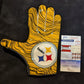 Pittsburgh Steelers Troy Fautanu Signed Glove Jsa Coa