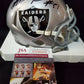 Las Vegas Raiders Malcolm Koonce Autographed Signed Speed Mini Helmet Jsa Coa