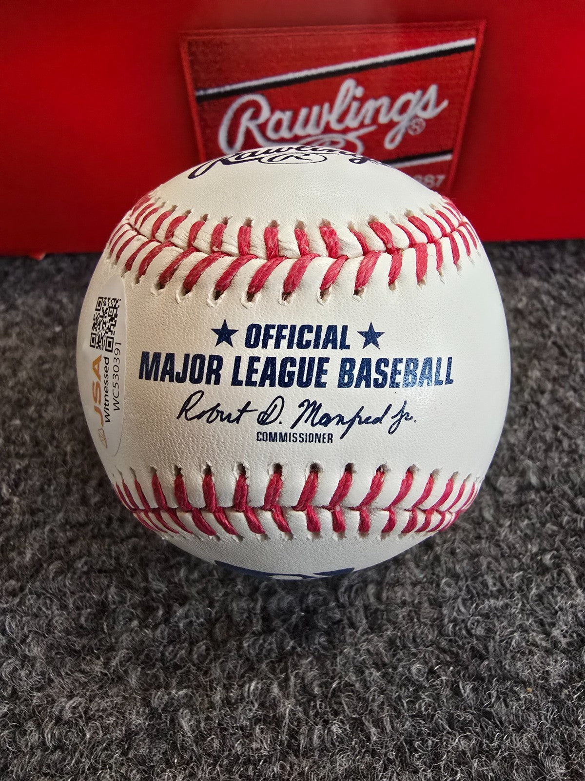 Jose Canseco Autographed Signed Romlb Baseball Jsa Coa