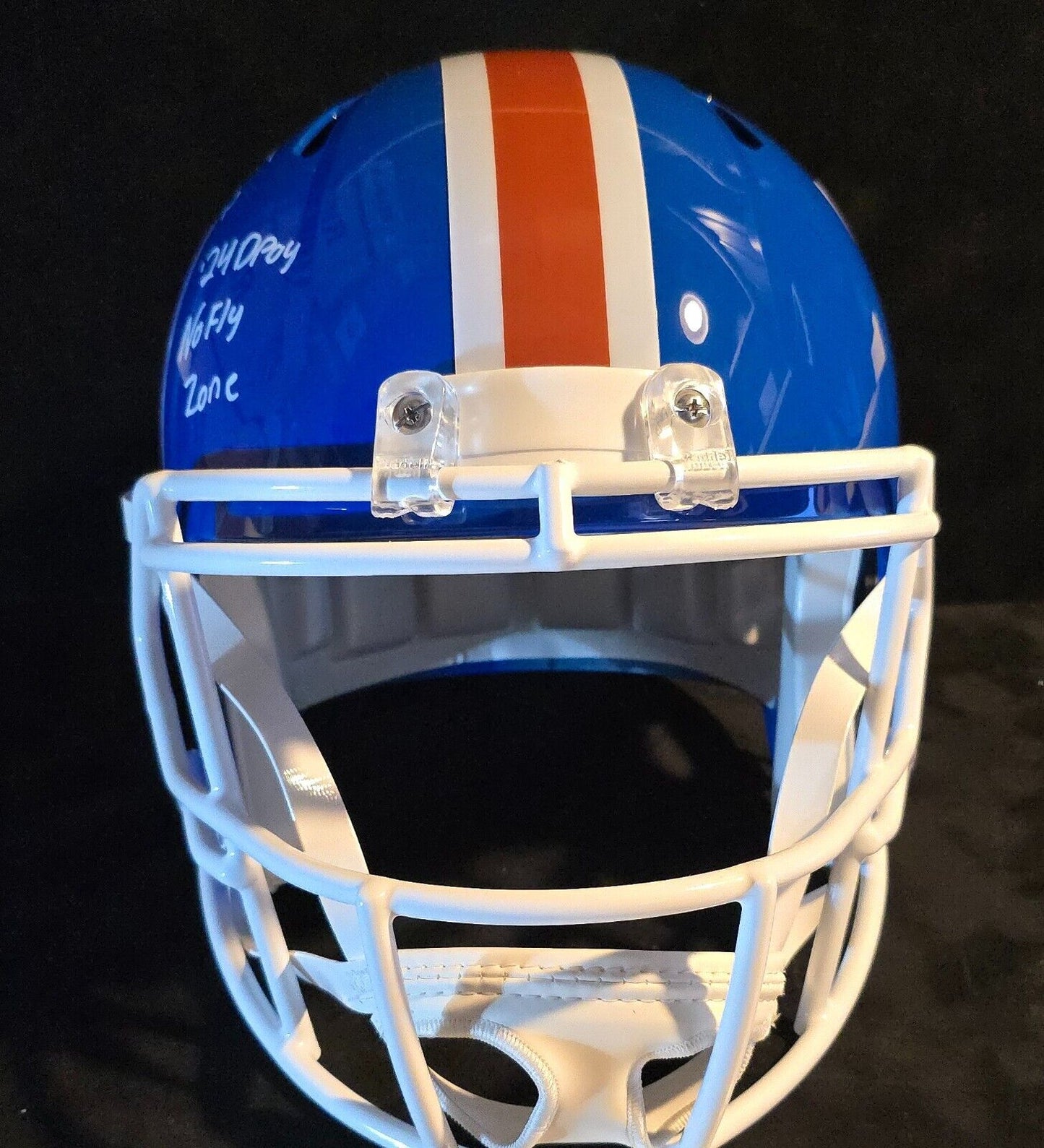 Denver Broncos Pat Surtain Ii Signed 2X Insc Replica Full Size Helmet Beckett