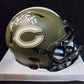 Chicago Bears Brian Urlacher Signed Salute To Service Mini Helmet Beckett Holo