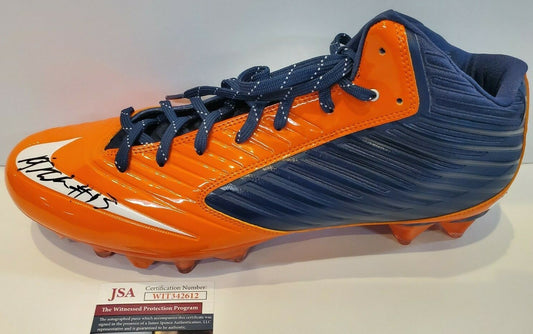 Denver Broncos Kj Hamler Autographed Signed Nike Cleat Jsa Coa