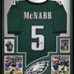 Framed Philadelphia Eagles Donovan Mcnabb Autographed Signed Jersey Beckett Coa
