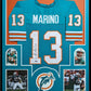 MVP Authentics Framed Miami Dolphins Dan Marino Autographed Signed Jersey Tristar Holo 765 sports jersey framing , jersey framing