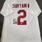 Alabama Crimson Tide Patrick Surtain Ii Autographed Signed Jersey Jsa Coa