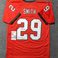 Georgia Bulldogs Chris Smith Autographed Signed Inscribed Jersey Jsa  Coa