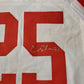 MVP Authentics San Francisco 49Ers Elijah Mitchell Autographed Signed Jersey Beckett Holo 107.10 sports jersey framing , jersey framing