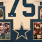 Framed Tony Casillas Autographed Signed Dallas Cowboys Jersey Jsa Coa