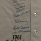 1961 Yankees Team Signed Autographed Ltd Edition 61/61 Majestic Jersey Jsa Loa