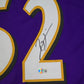 Baltimore Ravens Ray Lewis Autographed Signed Jersey Beckett Holo