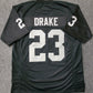 Las Vegas Raiders Kenyan Drake Autographed Signed Jersey Beckett Holo