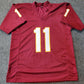 MVP Authentics Florida State Seminoles Dexter Jackson Autographed Signed Jersey Jsa Coa 90 sports jersey framing , jersey framing